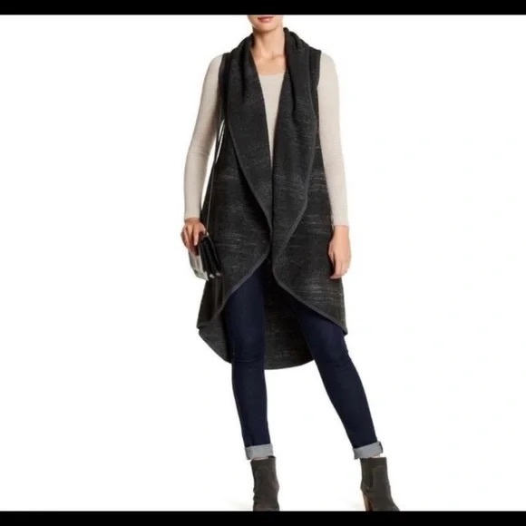 Lucky Brand Wool Long Sweater Vest - Picture 1 of 11